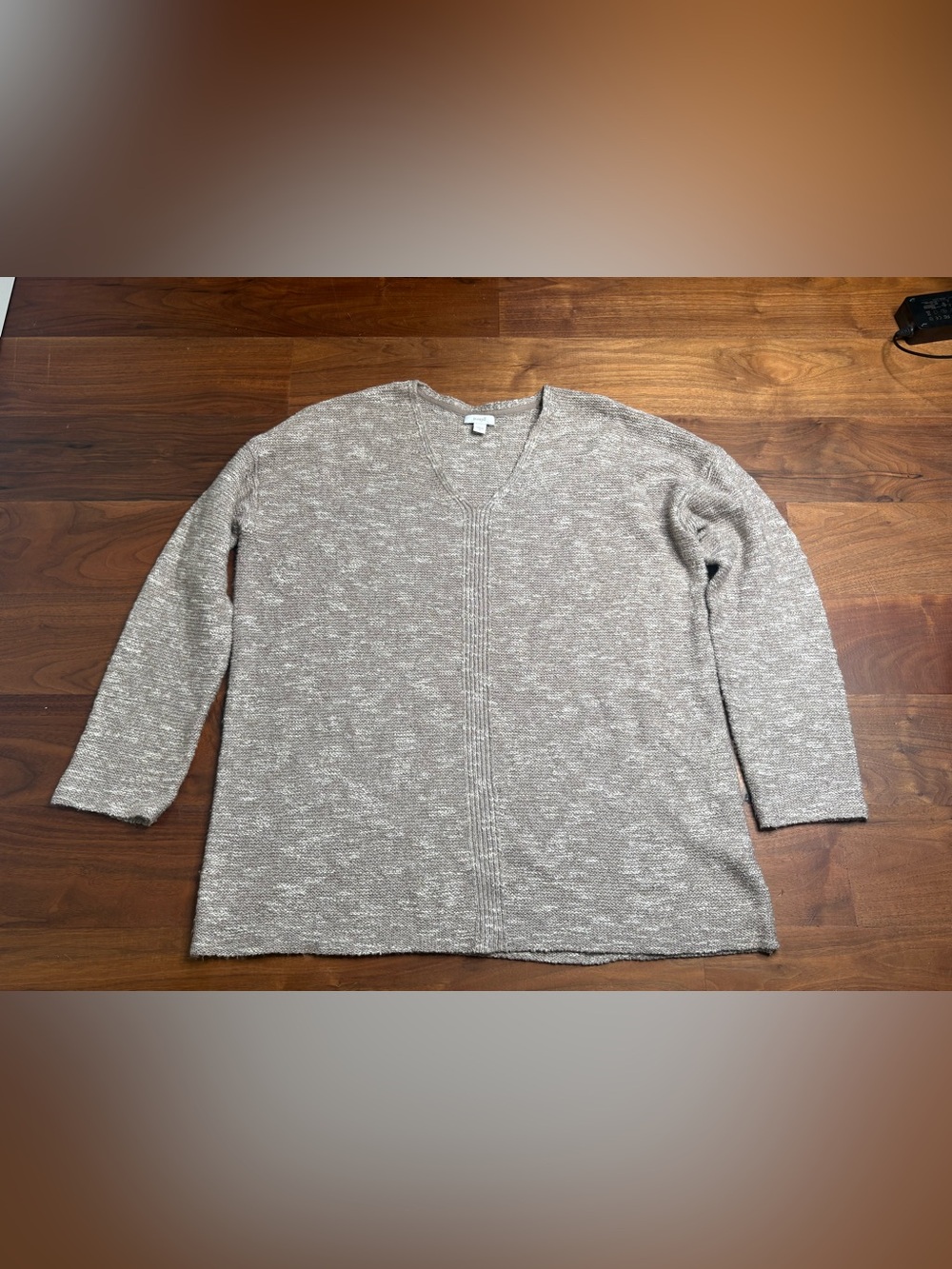 J Jill V-Neck Knit Sweater